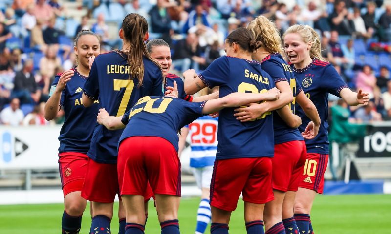 Ajax wint Vrouwen Eredivisie op laatste speeldag: eerste titel sinds 2018