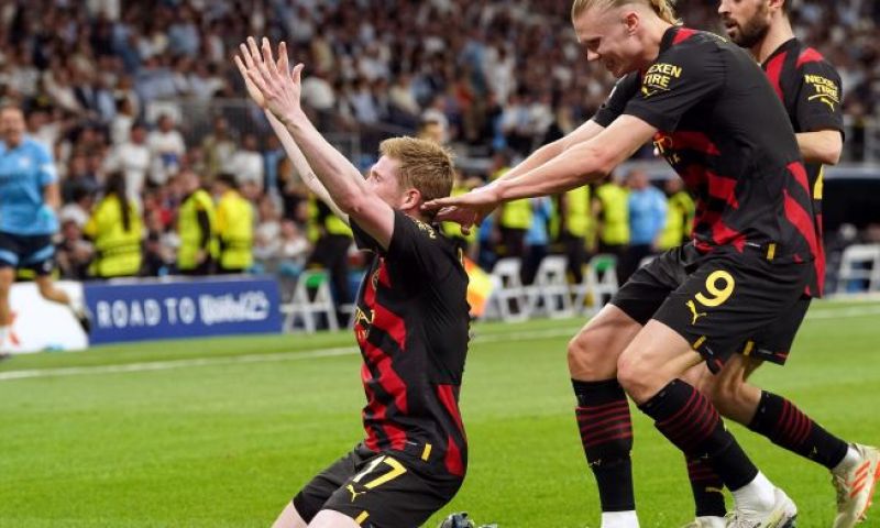 Guardiola dolgelukkig met De Bruyne tegen Madrid: “Je hebt je beste spelers nodig"