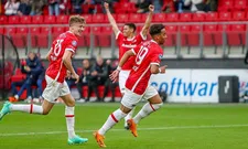 Thumbnail for article: AZ heeft aan één helft genoeg tegen FC Emmen en voert druk op Ajax op 