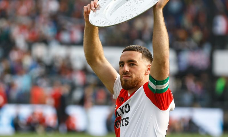 Emoties bij Kökcü na winnen landstitel met Feyenoord