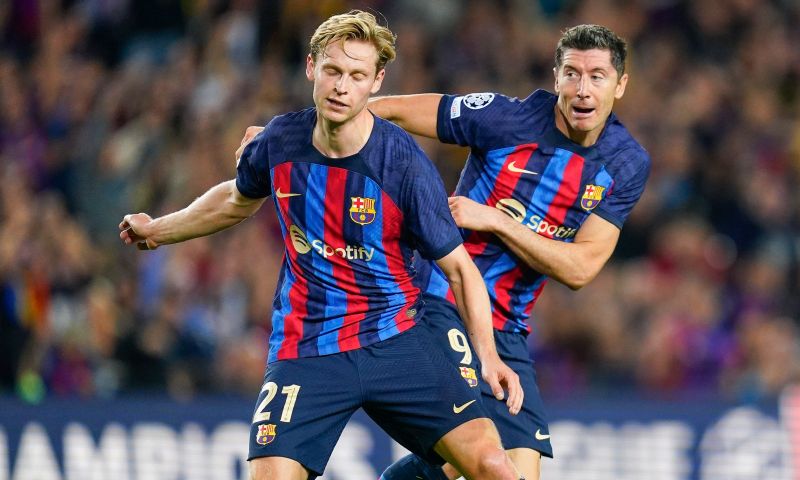 Lewandowski en De Jong bedolven onder complimenten bij Barcelona