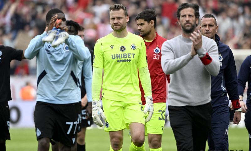 Club Brugge-keeper Mignolet zag deze match als weerspiegeling van het seizoen