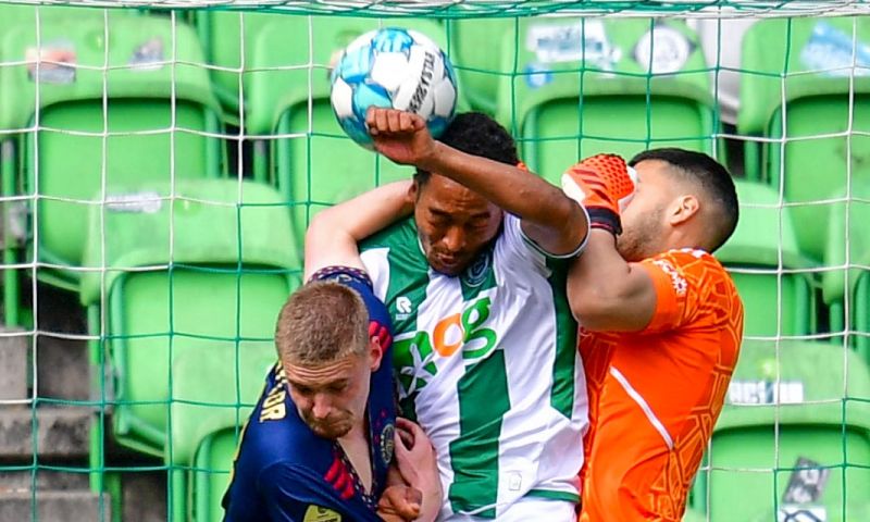 Ajax wint inhaalduel van FC Groningen