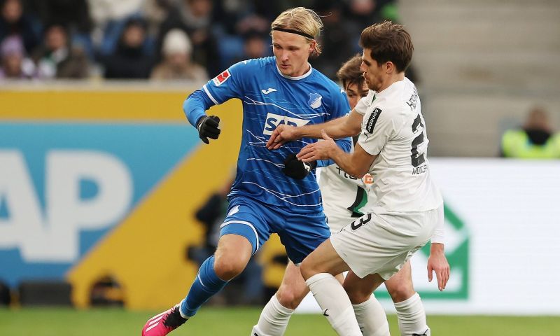 Hoffenheim hoeft niet door te gaan met Dolberg