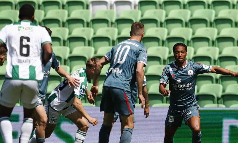 Sparta droogt FC Groningen af, FC Utrecht helpt Douvikas aan topscorerstitel