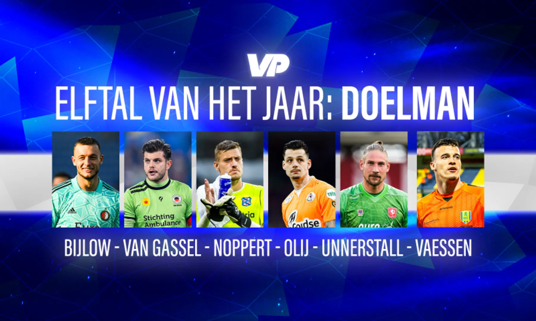 VoetbalPrimeur Elftal van het Jaar: keepers