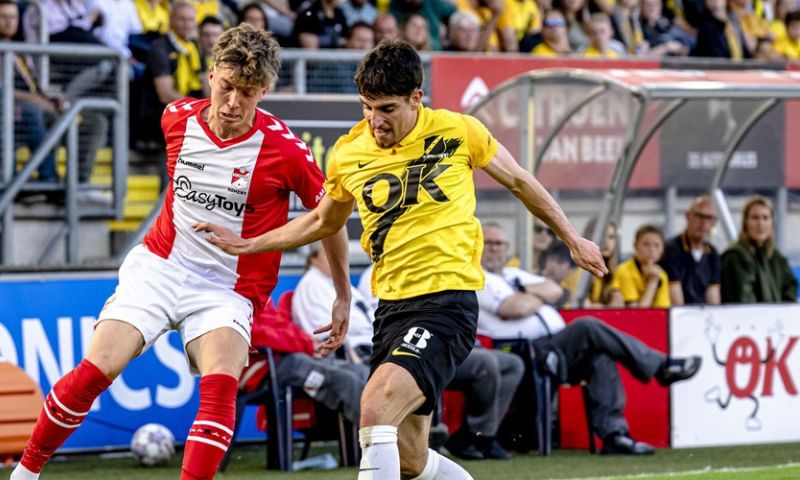 FC Emmen laat teugels vieren en geeft NAC Breda toch nog hoop in play-offs