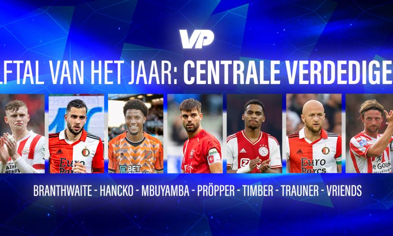 VoetbalPrimeur Elftal van het Jaar: centrale verdedigers