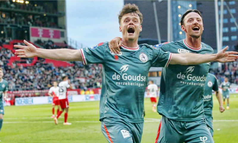 Sparta wint van FC Utrecht en doet goede zaken in strijd om Europees voetbal