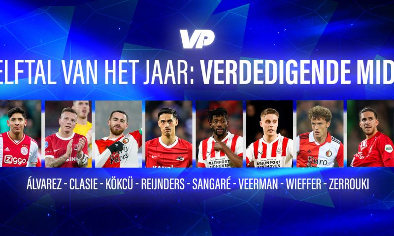 VoetbalPrimeur Elftal van het Jaar: controlerende middenvelders