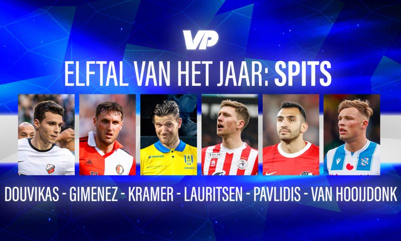 VoetbalPrimeur Elftal van het Jaar: spits