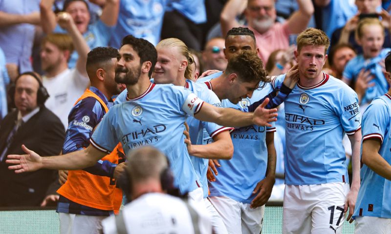 Gündogan schiet City naar FA Cup-winst, Ten Hag met lege handen uit Wembley