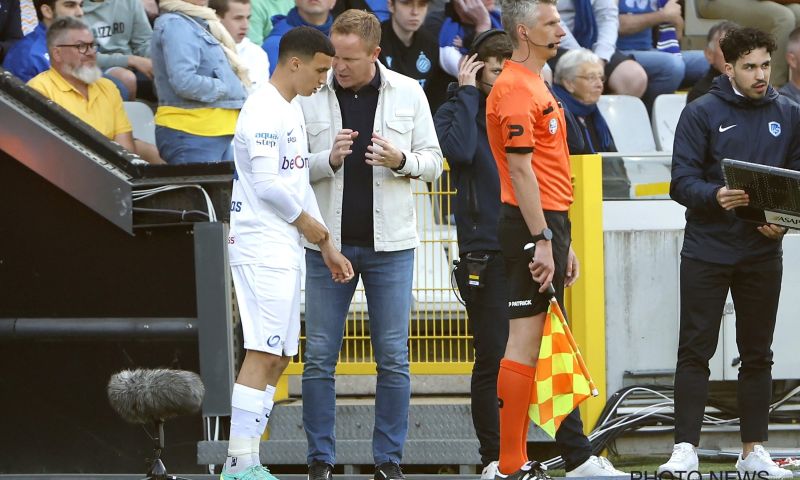 De Condé duidelijk over El Khannouss: “Kan nog stappen zetten bij KRC Genk”