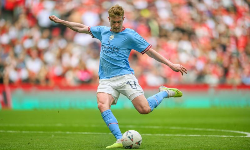 De Bruyne voor strijd met Inter