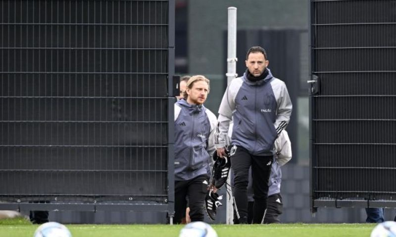 Rode Duivels verzamelen maandag voor training