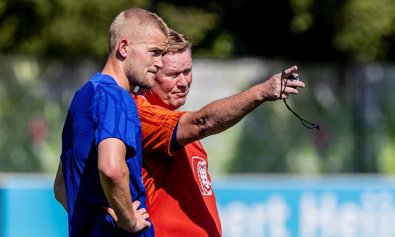 Opnieuw tegenvaller voor Koeman: ook De Ligt mist Final Four van Nations League