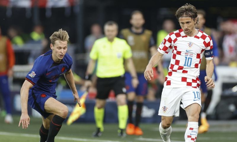 Nederland verliest na verlenging van Kroatië en loopt Nations League-finale mis