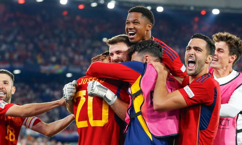 Spanje wint de Nations League