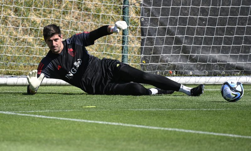 Courtois reageert op Tedesco