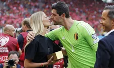 Thumbnail for article: Courtois deelt beelden van sprookjeshuwelijk: "Een droom die uitkwam"