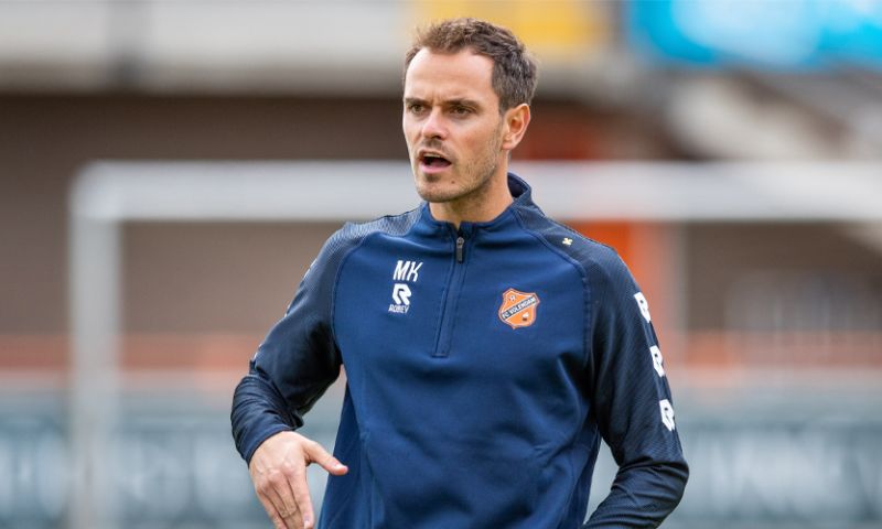 Volendam-coach Kohler besmet met Cruijff-virus: 'Daar ben ik echt beïnvloed'