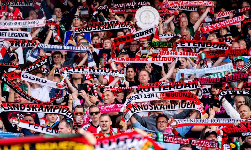 Feyenoord-spandoek duikt op in Polen