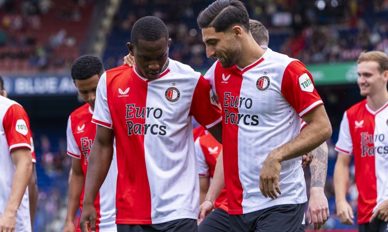 Feyenoord maakt opstelling bekend: Stengs debuteert, nog geen Gimenez