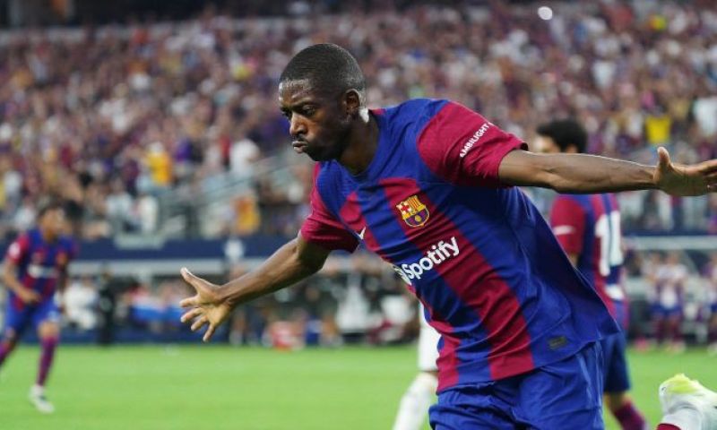 'Transfer op komst: Dembélé (Barça) eind deze week PSG-speler'