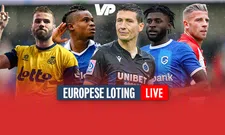 Thumbnail for article: LIVE: UEFA-lotingen van Antwerp, Genk, Union, Club Brugge en Gent 