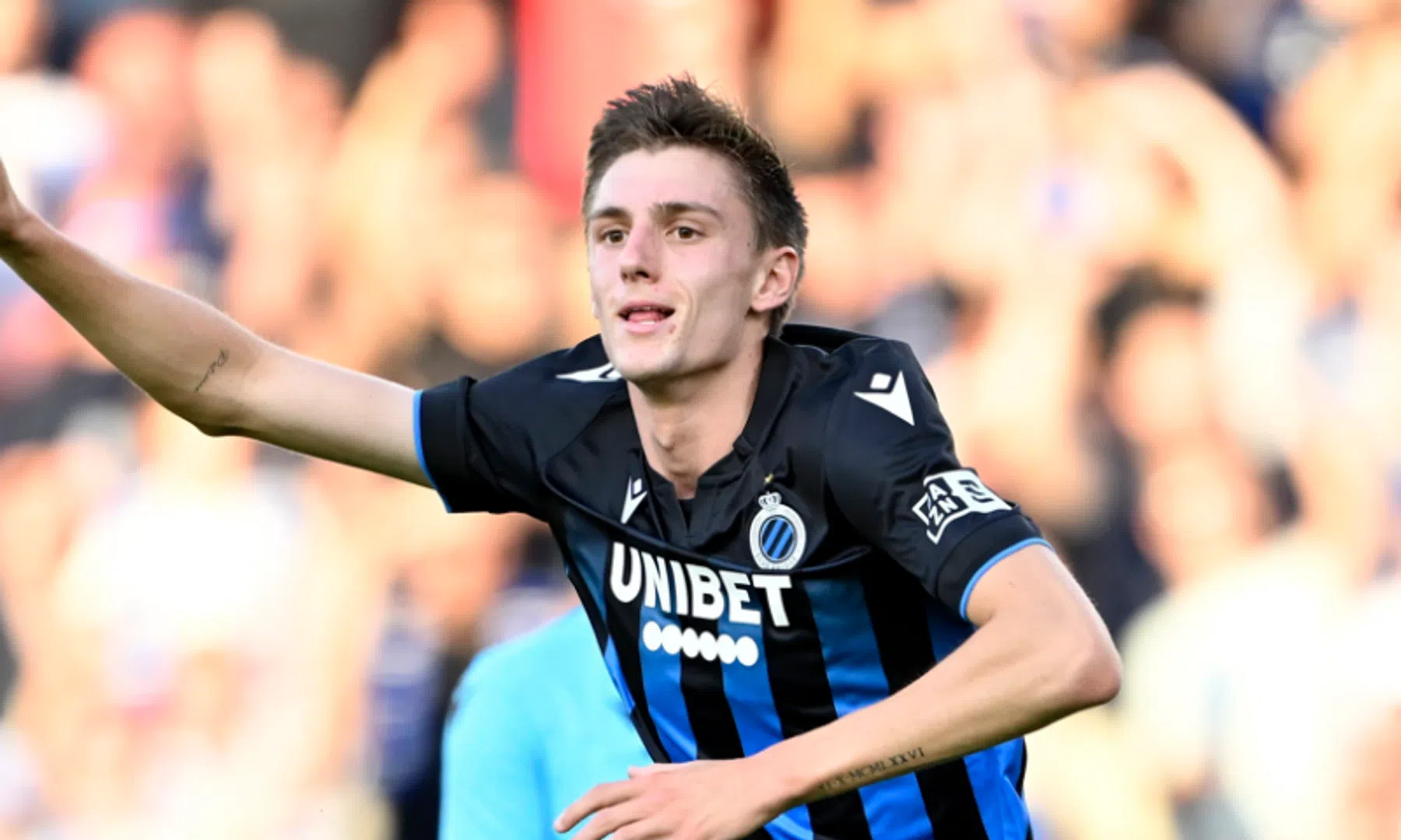 Spileers na doelpunt Club Brugge