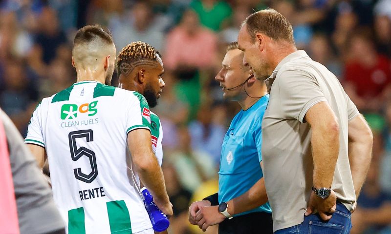 Eerste duel van FC Groningen in Keuken Kampioen Divisie tijdelijk stilgelegd      