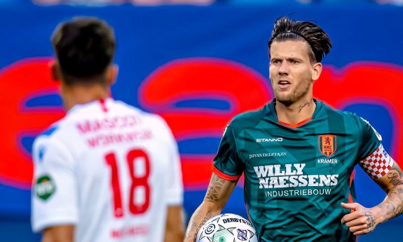 Heerenveen in eigen huis maatje te groot voor RKC ondanks strafschop      