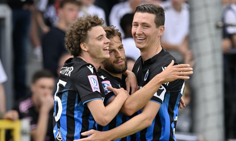 Een wedstrijd die geen wedstrijd was: Club Brugge maakt gehakt van Eupen