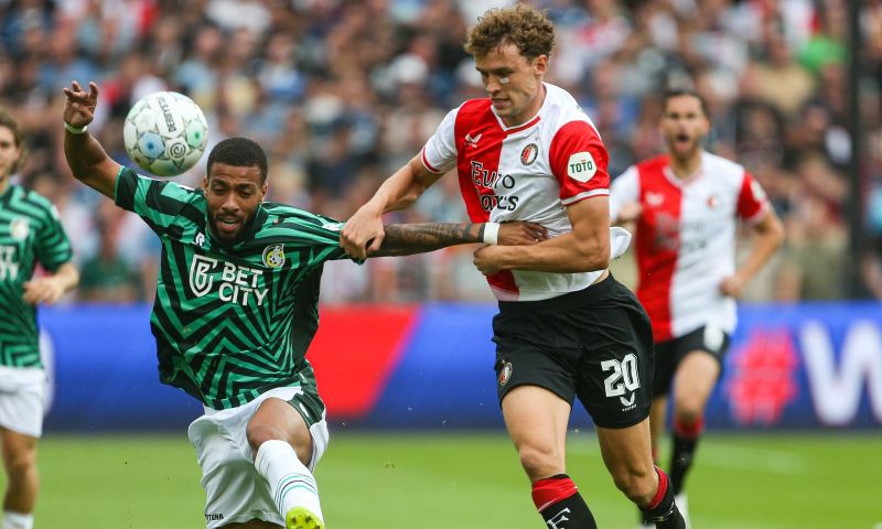 Feyenoorder Mats WIeffer niet in beste doen: 'Soms beetje de weg kwijt'