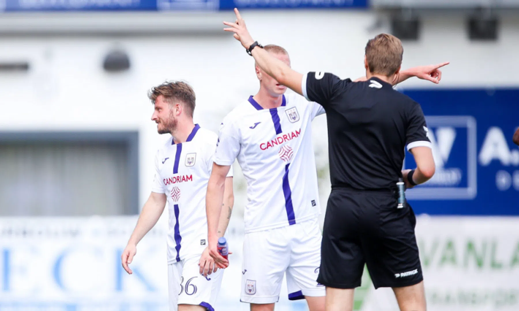 Dreyer (Anderlecht) voor twee wedstrijden geschorst 