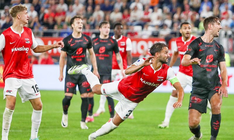 AZ speelt gelijk tegen Brann