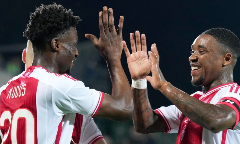 Kudus en Gorter brengen Ajax op drempel van groepsfase Europa League