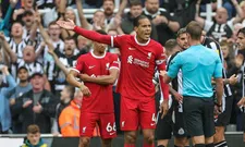 Thumbnail for article: Rode kaart Van Dijk niet funest: tienkoppig Liverpool wint van Newcastle 