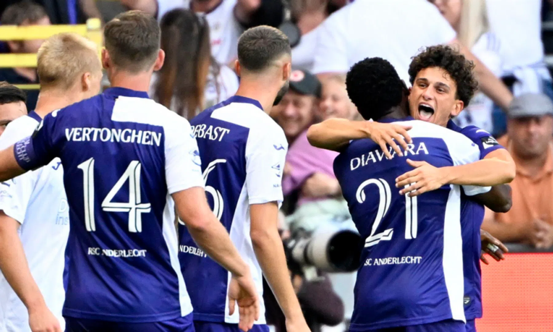 RSC Anderlecht wint ook van Charleroi 