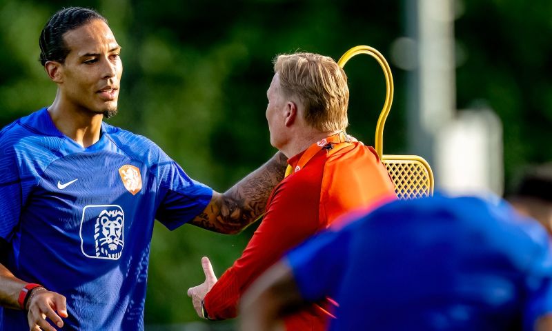 Van Dijk over aanspreekcultuur bij Oranje