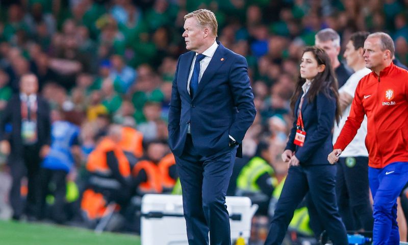 Koeman over systeem-discussie: 'We kunnen beide spelen'