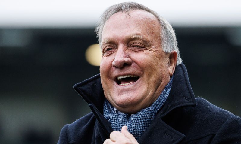 Advocaat lijkt weer bondscoach te kunnen worden: 'Gaat misschien door, toch Dick?'