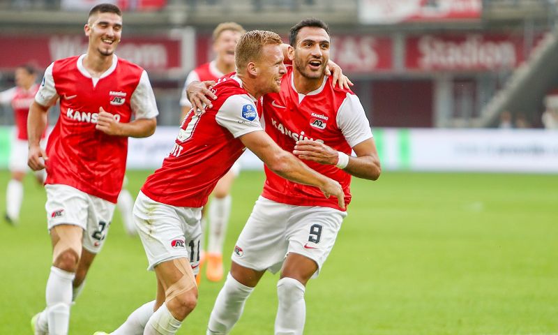 AZ laat Sparta kansloos en wint ook vierde wedstrijd van het seizoen