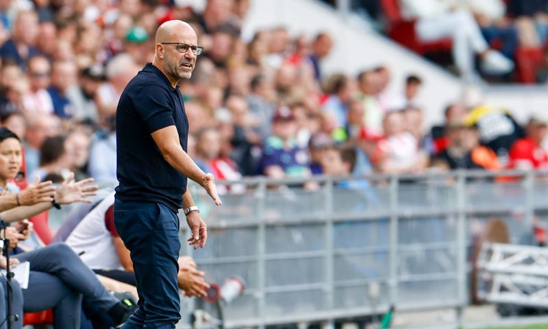 Bosz legt strijdplan uit: 'Dan is het mijn fout en niet die van de jongens'