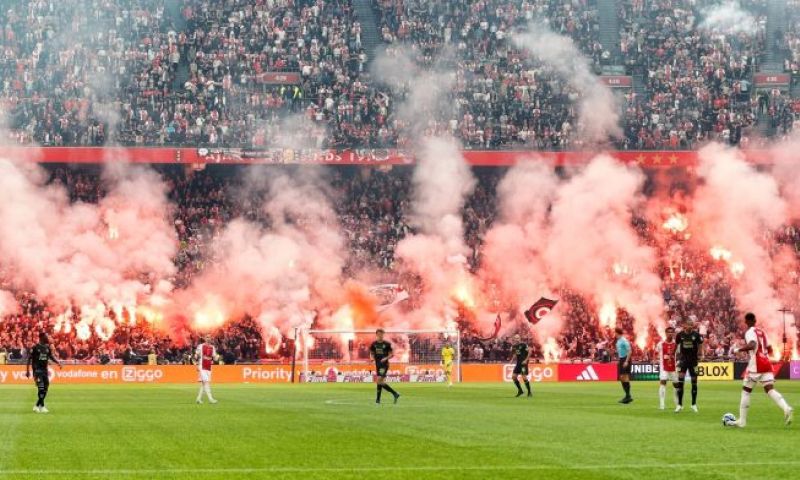 Ajax-iconen over situatie Ajax