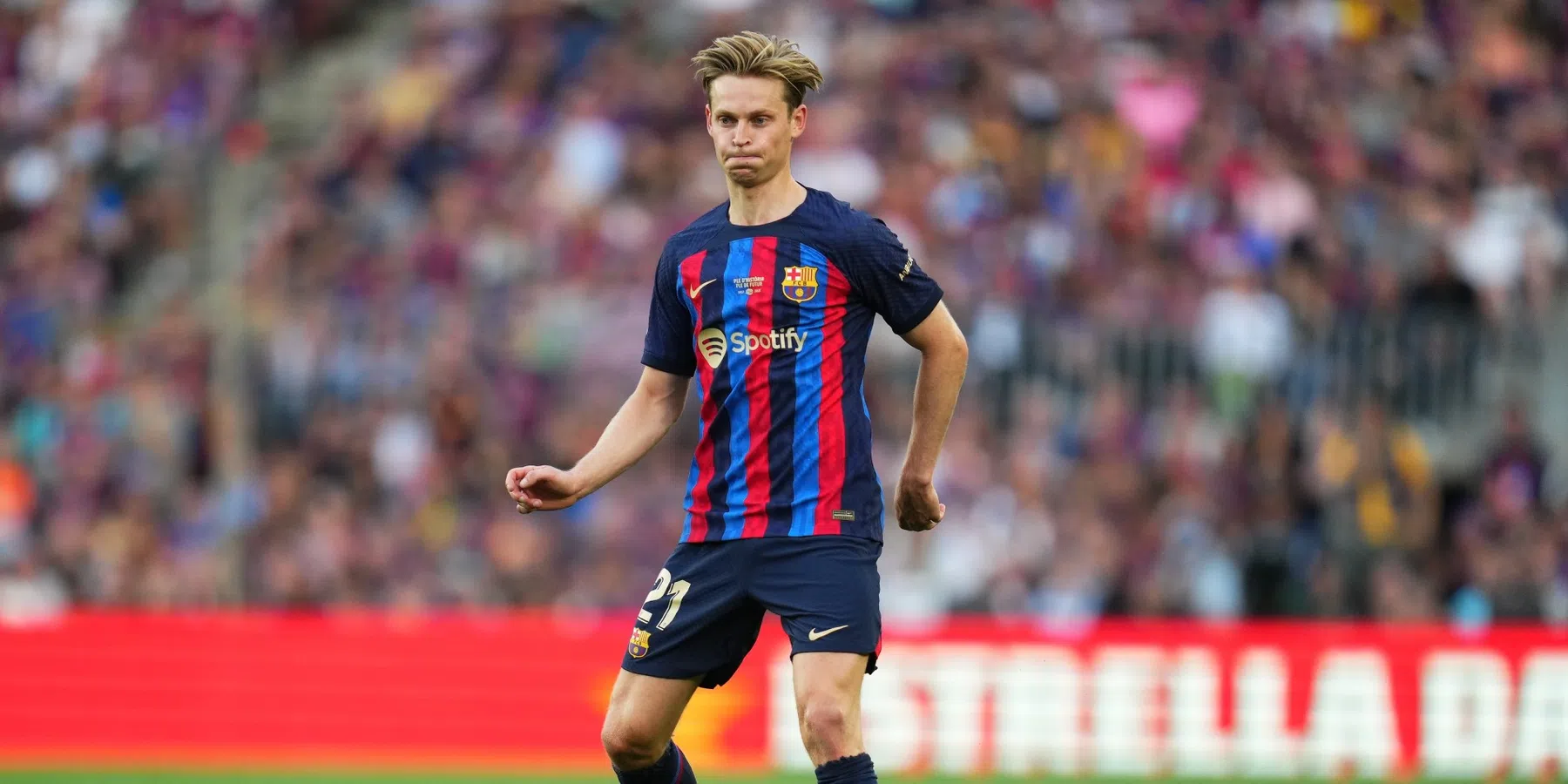 Bewondering voor Frenkie bij Barça: 'Toen hij mocht vertrekken, werd ik boos'