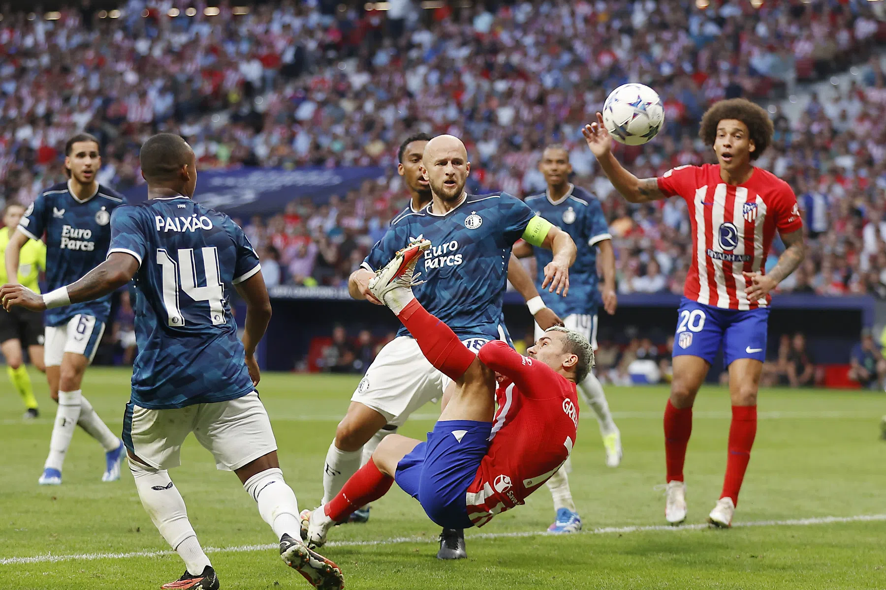 Feyenoord doet zichzelf tekort tegen Atlético Madrid