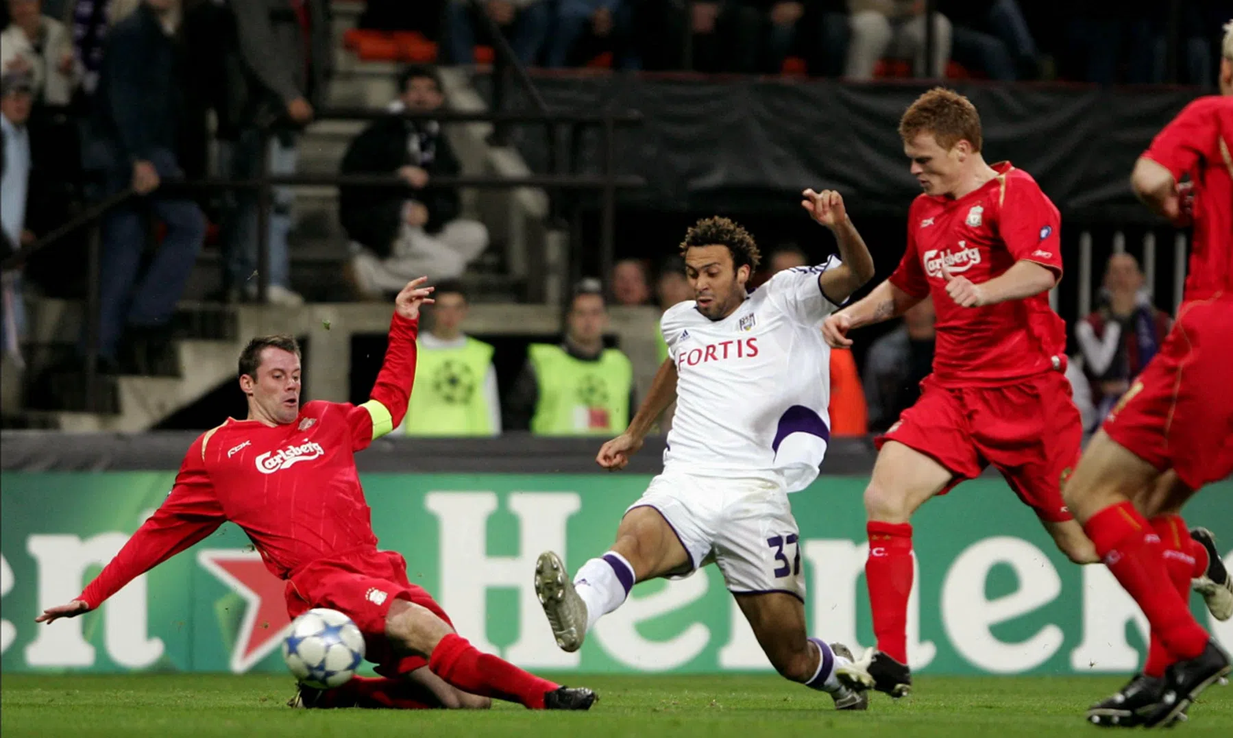 Liverpool tegen België, plaaggeest van Club Brugge, RSCA had antwoord 