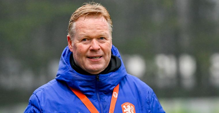 Koeman stelt vertrouwen in vier basisdebutanten Oranje