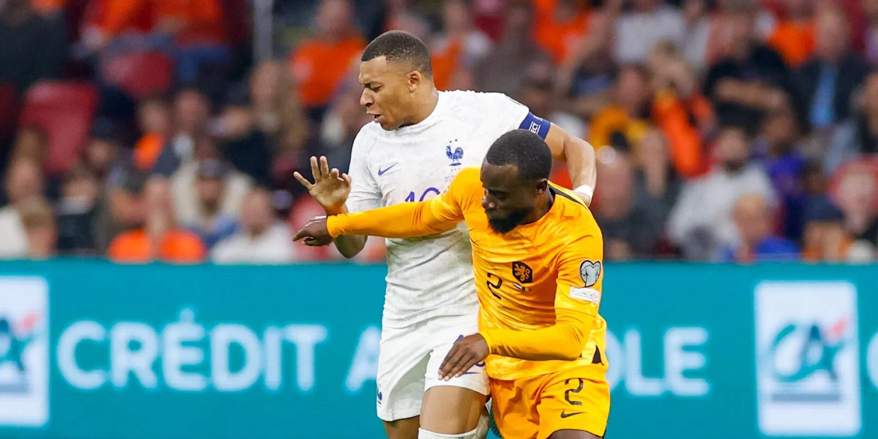 Oranje verliest van Frankrijk door dubbelslag Mbappé